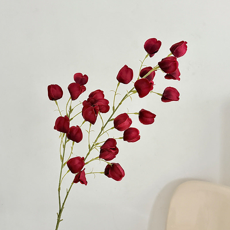 Artificial Silk Lantern Flower Stem, 98cm, Tall Vase Decor