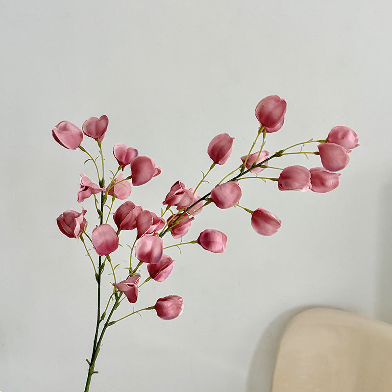 Artificial Silk Lantern Flower Stem, 98cm, Tall Vase Decor