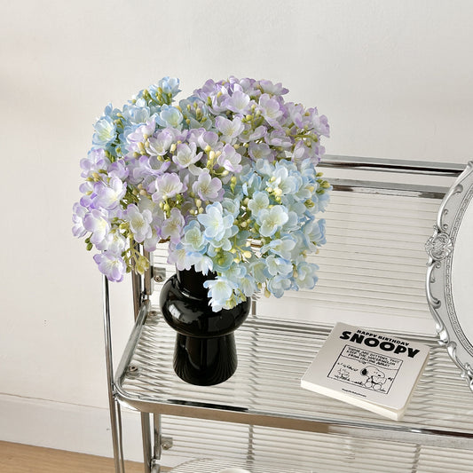 Artificial Silk Jasmine Bouquet, 4 Stems, 40cm, Home Table Decor