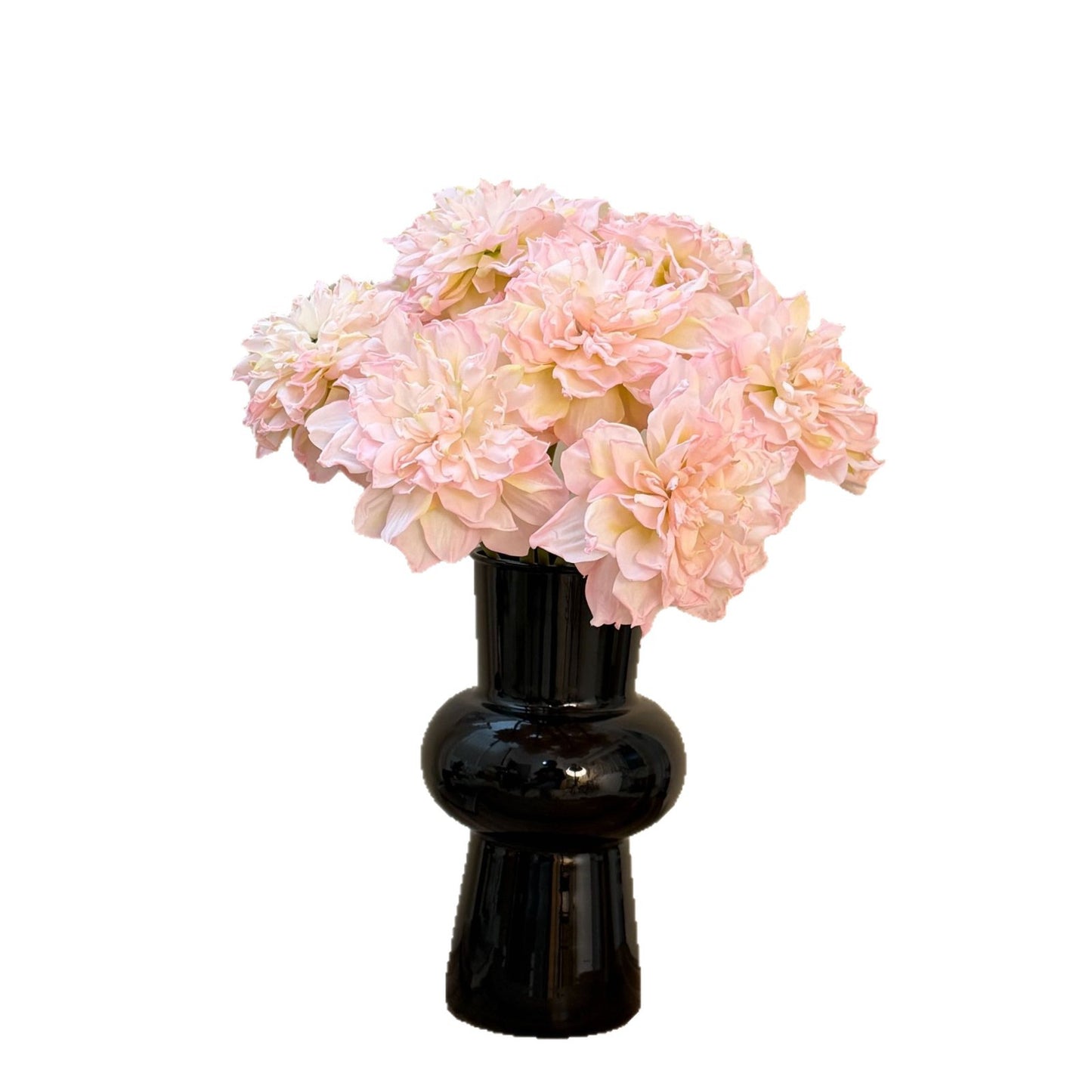 Artificial Silk Dahlia Bouquet, 7 Stems, 38cm, Home Table Decor