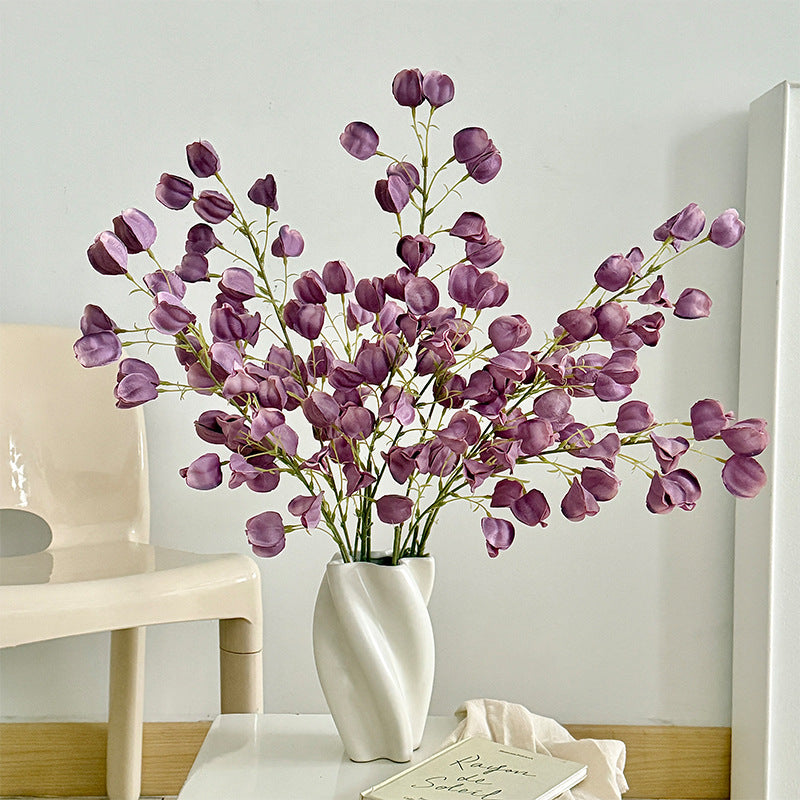 Artificial Silk Lantern Flower Stem, 98cm, Tall Vase Decor