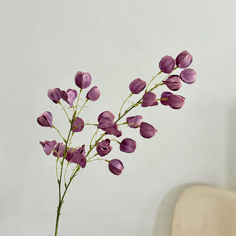 Artificial Silk Lantern Flower Stem, 98cm, Tall Vase Decor