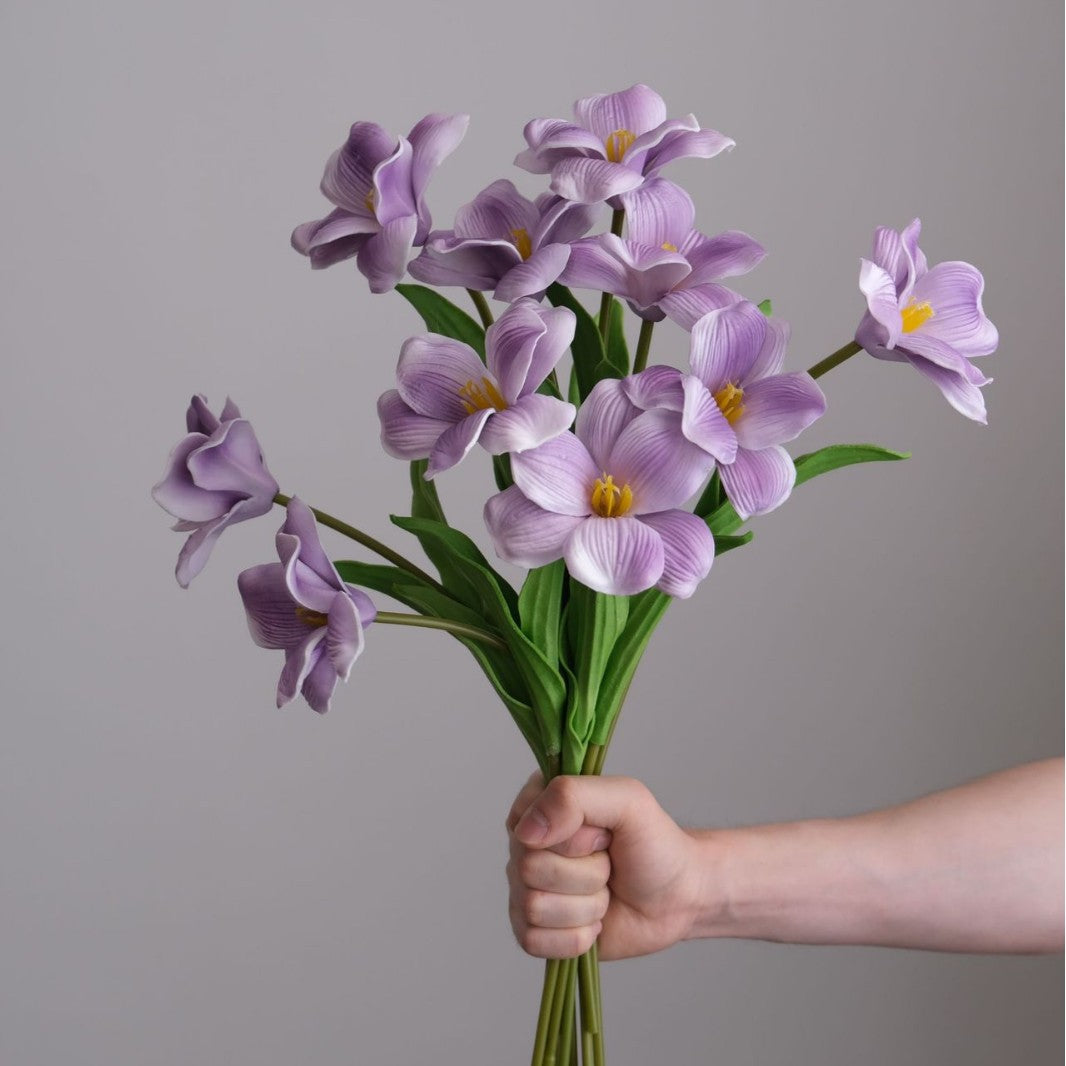 PU Real Touch Tulip Stem, 47cm, Vase Decor